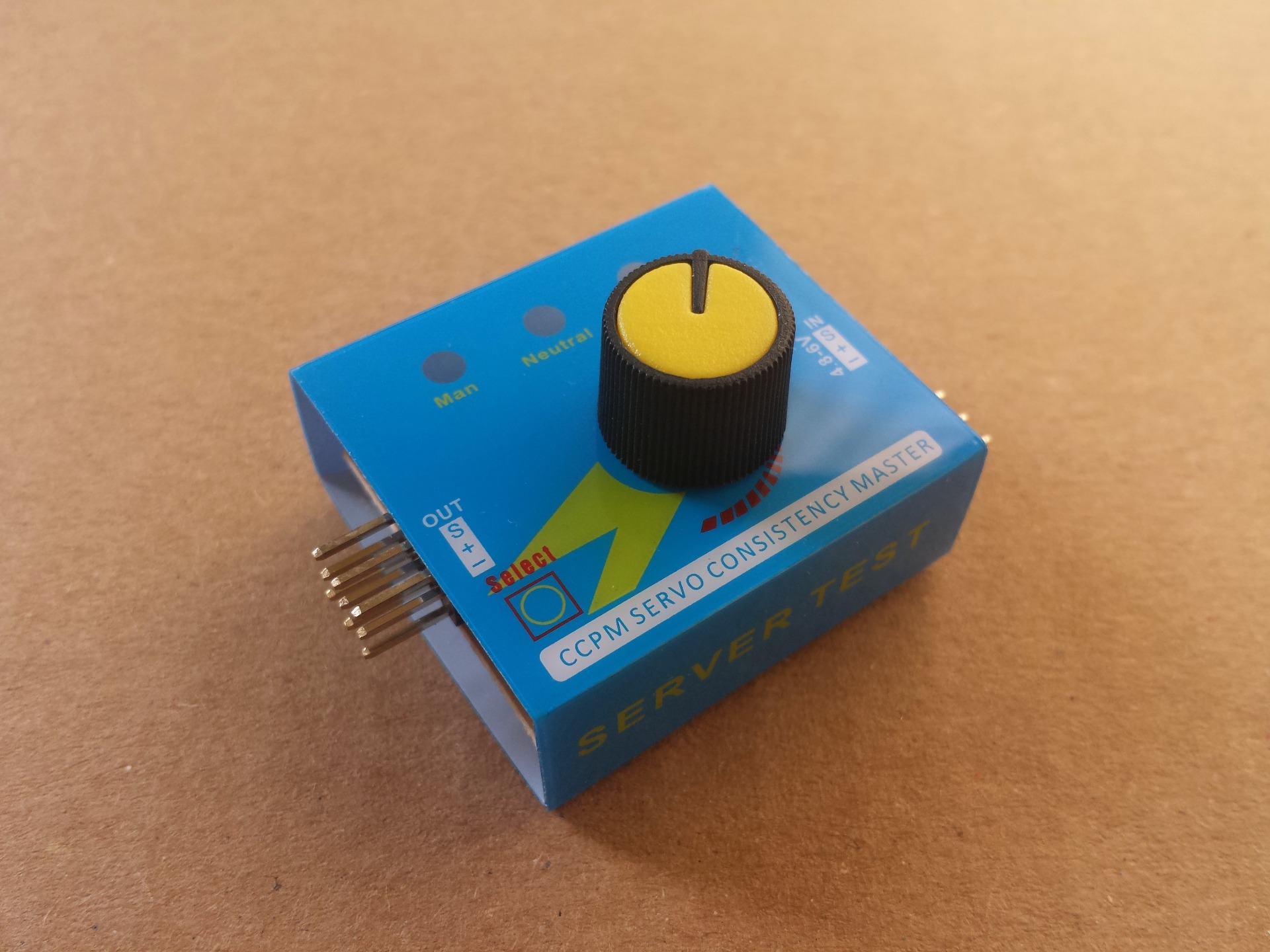 3ch szervóteszter: 1100 FT